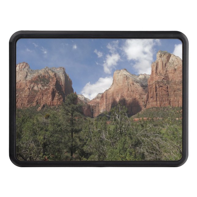 Court of the Patriarchs II at Zion National Park Hitch Cover (Front)