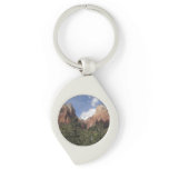 Court of the Patriarchs II at Zion National Park Keychain