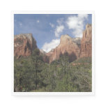 Court of the Patriarchs II at Zion National Park Napkins