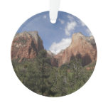 Court of the Patriarchs II at Zion National Park Ornament