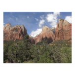 Court of the Patriarchs II at Zion National Park Photo Print