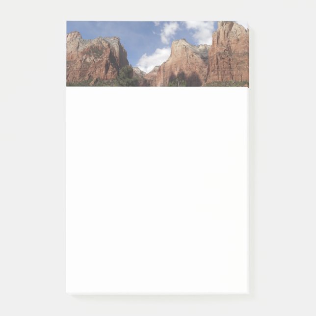 Court of the Patriarchs II at Zion National Park Post-it Notes (Front)