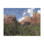Court of the Patriarchs II at Zion National Park Postcard