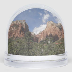 Court of the Patriarchs II at Zion National Park Snow Globe