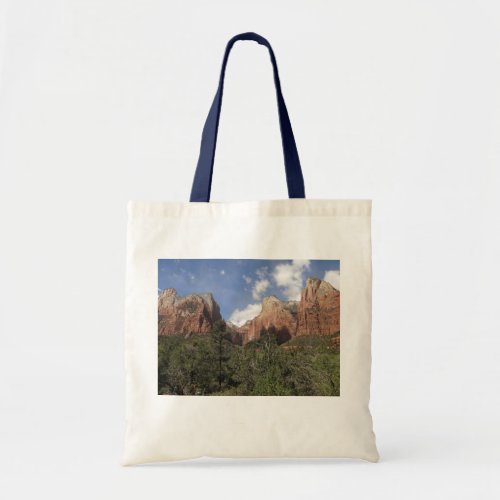 Court of the Patriarchs II at Zion National Park Tote Bag
