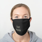 Court Reporter Extraordinaire Face Mask (Worn)