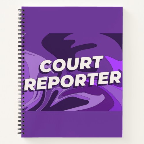 Court Reporter Notebook