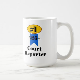 Court Reporter Number 1 Coffee Mug