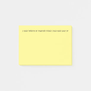 Court reporter sticky notes, Post-it Post-it Notes