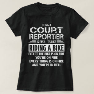 Court Reporter T-Shirt