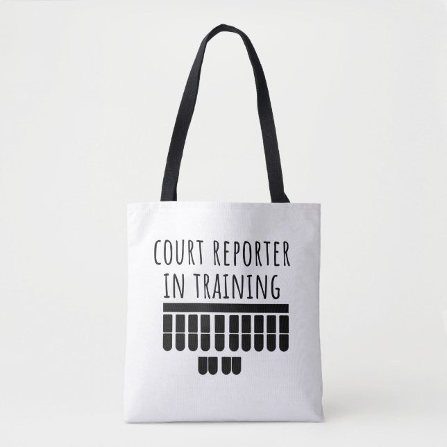 Court reporting in training tote (Front)