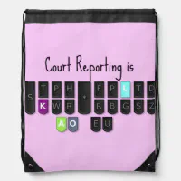 court stenographer keyboard