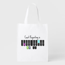 Court Reporting is Cool Steno Keyboard Bag
