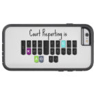 Court Reporting is Cool Steno Keyboard Case