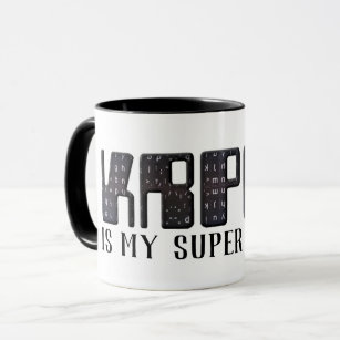 Court Reporting is my Super Power! Typography Mug