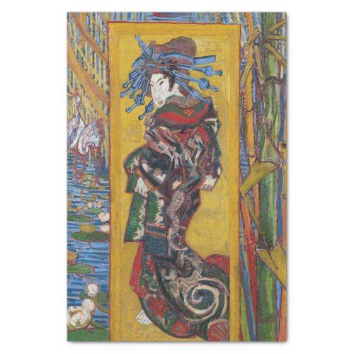 Courtesan by Vincent Willem van Goghpainting Tissue Paper