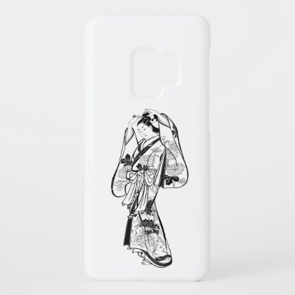 Courtesan Placing a Hairpin in Her Hair Case-Mate Samsung Galaxy S9 Case