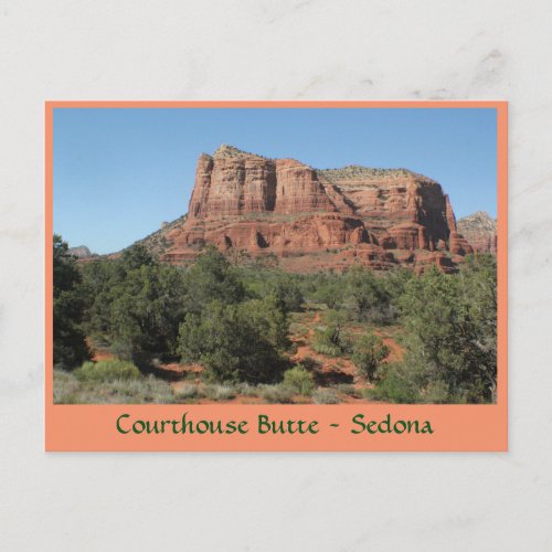 Courthouse Butte Sedona Arizona Post Card