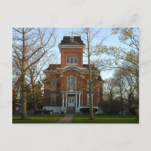 Courthouse museum postcard