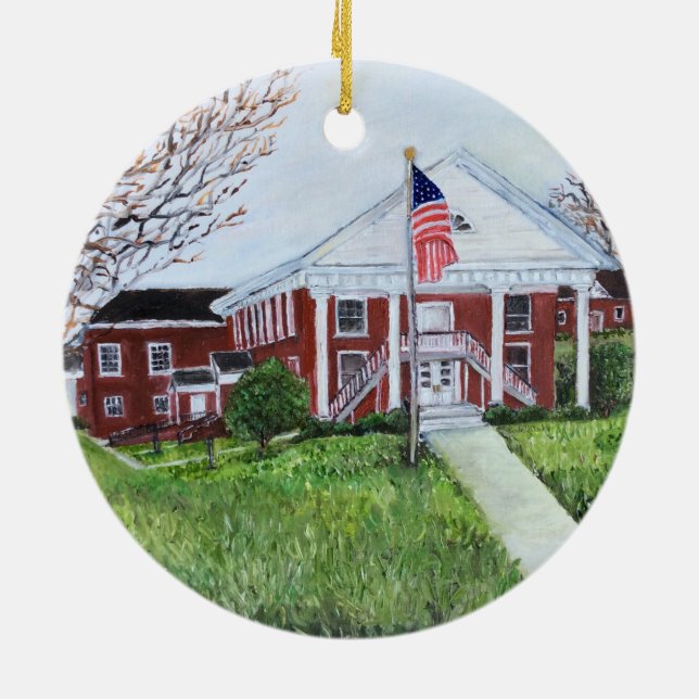  Courthouse Ornament (Back)