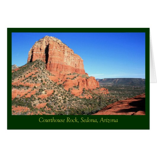 Courthouse Rock & Sedona Valley Cards (Front Horizontal)