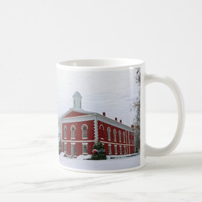 Courthouse Snow Coffee Mug (Right)