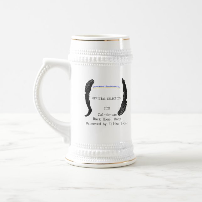 Courtney Catherine OFFICIAL SELECTION TROPHY Beer Stein (Left)