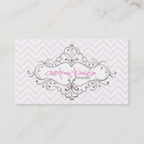Courtney Kimble Photography Business Card Template