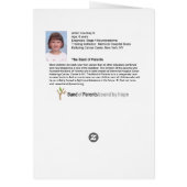 Courtney's Sun Card (Back)