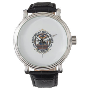 Courtroom Lawyer Cat Funny Cat Lover Design - Cour Watch