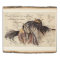 Courtship Wild Horses Wood Panel