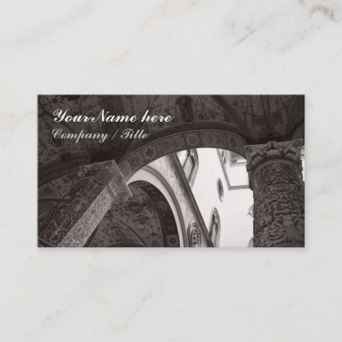 Courtyard Detail Business Card