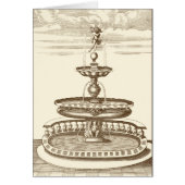 Courtyard Fountain with Ornamental Cherub (Front)