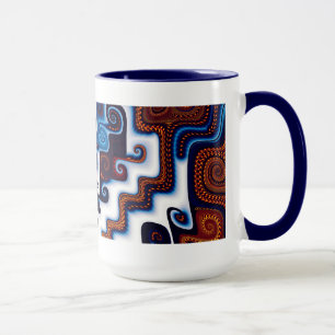 Courtyard in Snow Mug