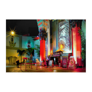 COURTYARD OF FAMOUS HANDS AND FEET Acrylic Art