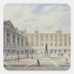 Courtyard of St. Thomas's Hospital Square Sticker