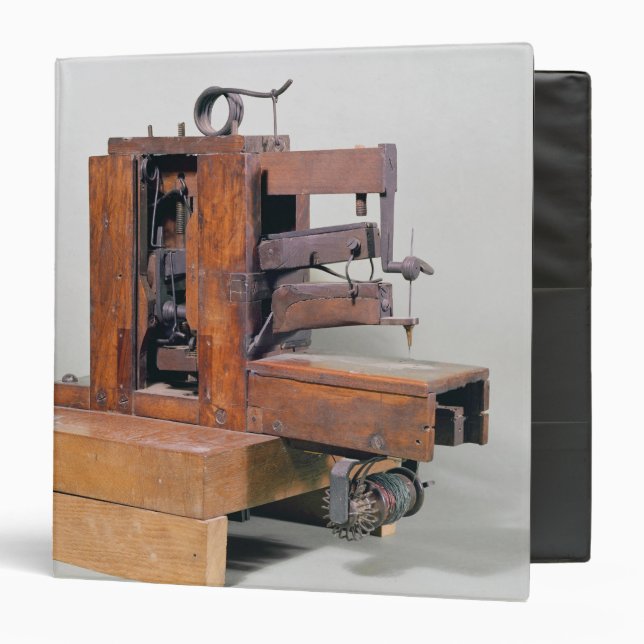 Couseuse', the first sewing machine, 1830 binder (Front/Inside)