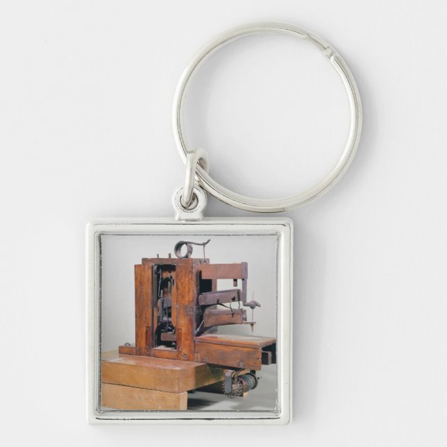 Couseuse', the first sewing machine, 1830 keychain (Front)