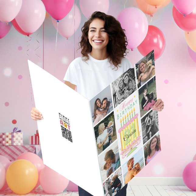 Cousin 21st Big Birthday Card (Creator Uploaded)