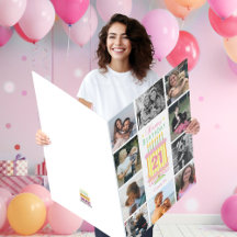 Cousin 21st Birthday Photo Card