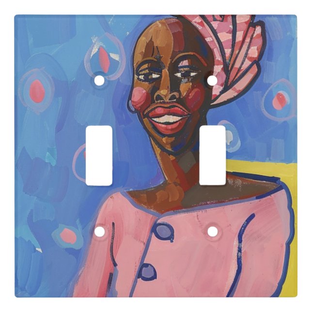 Cousin Betty by KAB Light Switch Cover (Front)