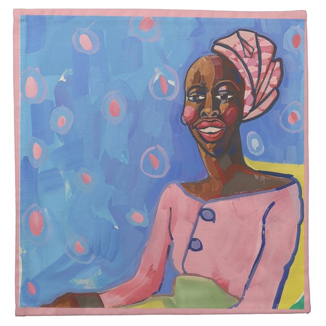 Cousin Betty by KAB Napkin (Front)
