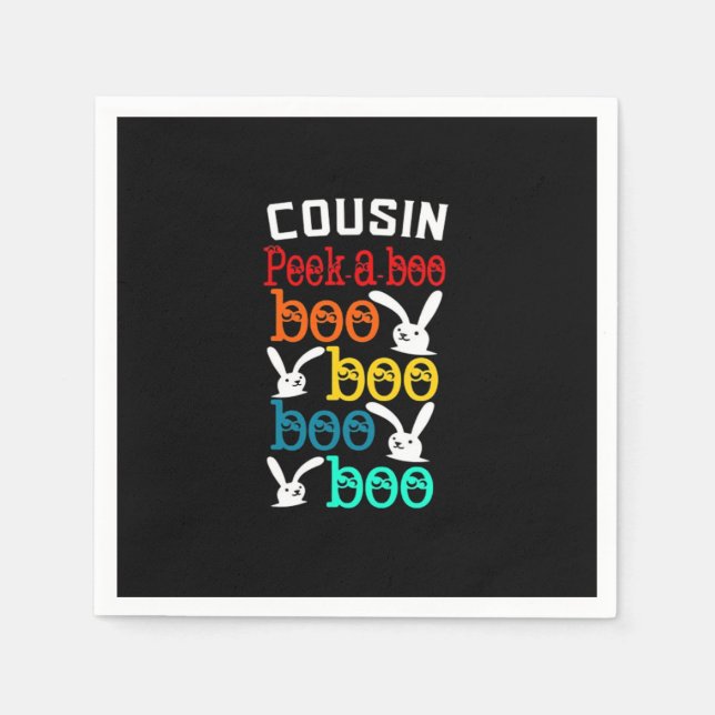 Cousin Bunny Game For Novelty Napkins (Front)