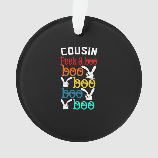 Cousin Bunny Game For Novelty Ornament (Front)