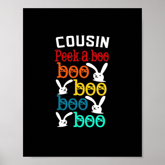 Cousin Bunny Game For Novelty Poster (Front)