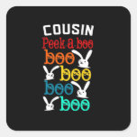 Cousin Bunny Game For Novelty Square Sticker