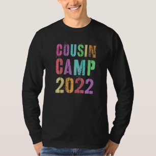 Cousin Camp 2022 Grandma Grandpa Summer Camp T-Shirt