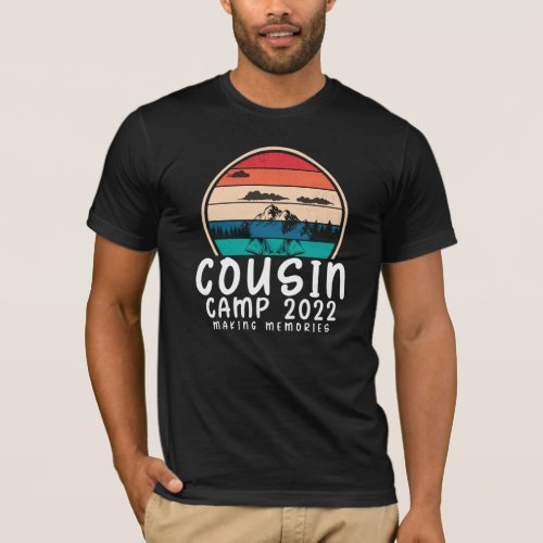 Cousin Camp 2022 Summer Crew Vacation Camp T_Shirt