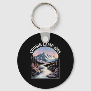 Cousin Camp 2025 Family Reunion Mountain Adventure Keychain