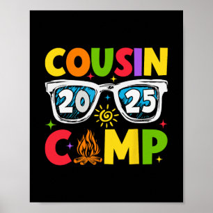Cousin Camp 2025 Family Vacation Summer Camping 1  Poster